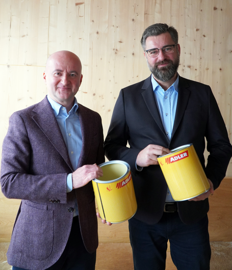 Neu an Bord der ADLER Polska: Geschäftsführer Tomasz Ściechowski und Industrie-Vertriebsleiter Krzysztof Broda (v.li.). | © ADLER