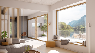 Mit einer Rezeptur auf Basis natürlicher und nachwachsender Rohstoffe legt Aquawood Terra die Basis für nachhaltige Fensterherstellung.  | © Gaulhofer
