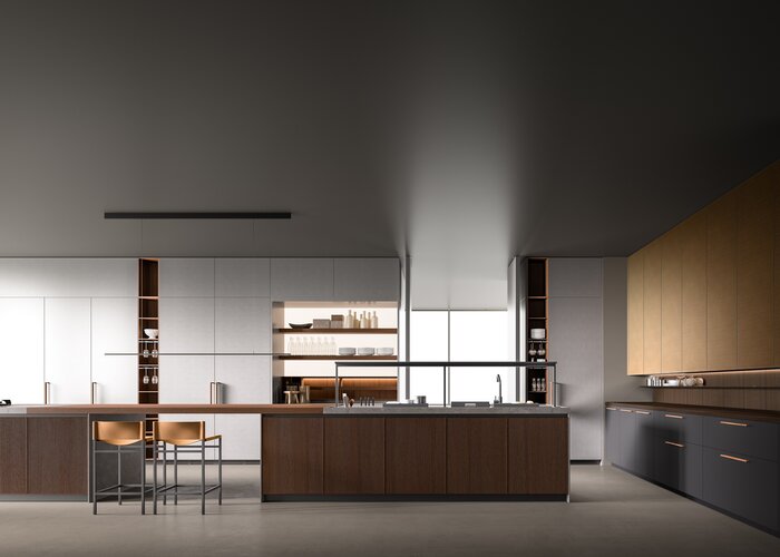 Edle, matte Oberflächen mit hervorragender Widerstandsfähigkeit: Die Möbellacke von ADLER machen’s möglich.  | © Boffi