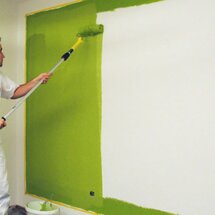 Wand mit Wanze bemalen 