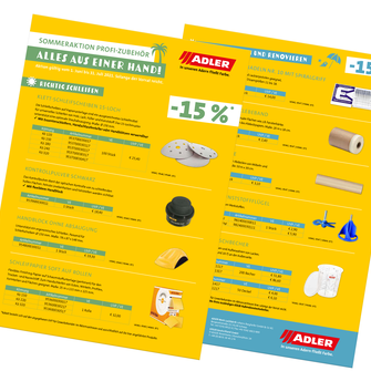 Sommeraktion Profi-Zubehör 2021 DE