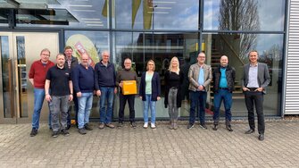 Berufsschullehrer und -lehrerinnen aus ganz Nordrhein-Westfalen besuchten den ADLER Servicestützpunkt Herford.