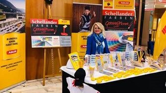 ADLER-Hingucker: Stand bei der Malertagung
