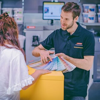 … und schlussendlich auch, wie die hochwertigen Produkten mit kompetenter Beratung verkauft werden können.  