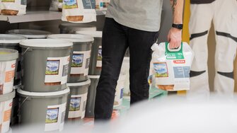 Mit dem umweltfreundlichen Refill-Bag können 70 % Plastik eingespart werden