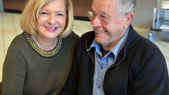 Hinter ihnen liegt ein komplettes ADLER-Berufsleben Werk: Margit Frötscher und Albert Nöckl.