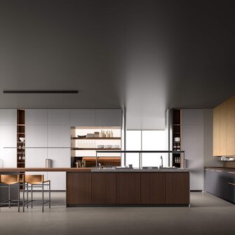 Die Spitzenklasse der Nachhaltigkeit: Der Möbellack Bluefin Terra-Diamond besteht überwiegend aus biobasierten Rohstoffen.  | © Boffi