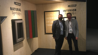 „Natural Synergy“: Mit einem umfassenden Sortiment nachhaltiger Beschichtungslösungen und perfekter Farbtonharmonie überzeugte ADLER auf der architect@work in Wien.