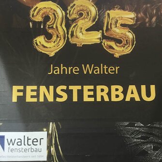 325 Jahre – dieses unglaubliche Jubiläum feierte Walter Fensterbau in Augsburg. 