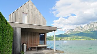 Attersee Badehaus - Architekt Josef Maul - Johannes Plattner Fotografie