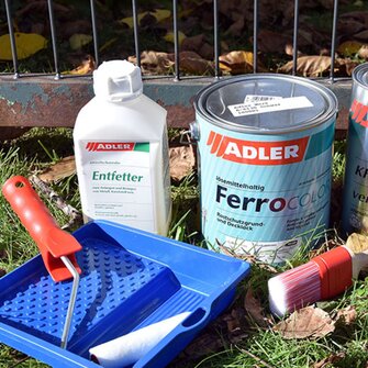 Metalltor Entrosten Und Neu Streichen News Adler