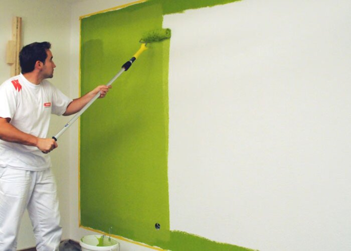 Wande Farbig Streichen Adler Lacke