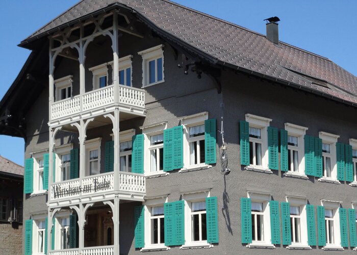 Gasthaus Taube nachher