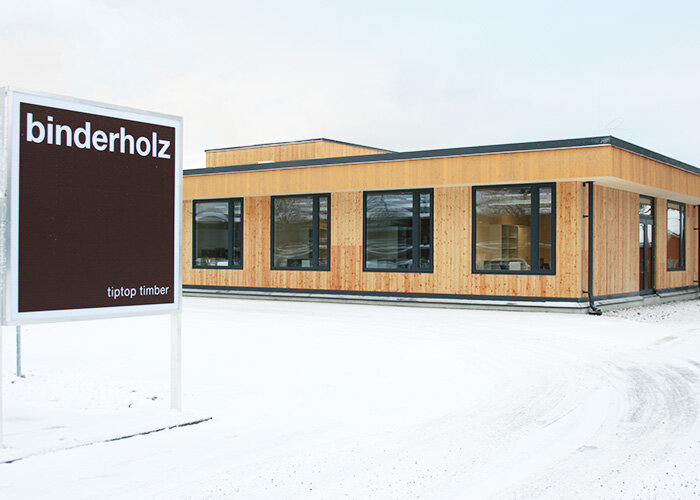 Beschichtung mit Pullex Holzöl Natur / Foto: binderholz