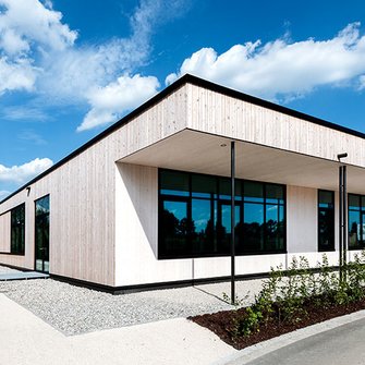 Die neue Montessori-Schule in Neuötting (Foto: Antje Hanebeck)